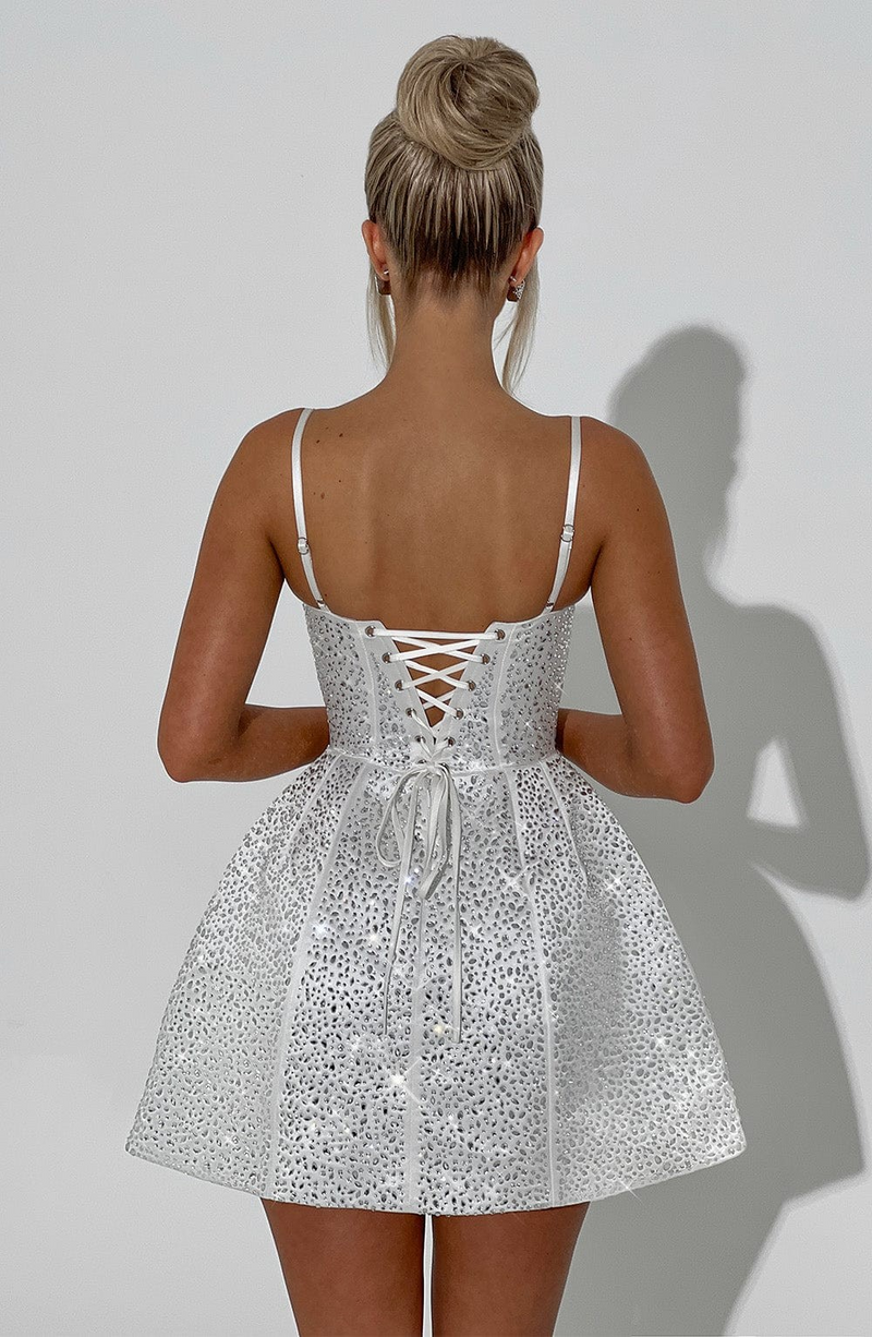 The Crystal Mini Dress