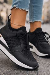 Celestique - Luxe Knit Comfort Sneakers