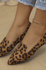 Savina – Leopard Pointed Flats