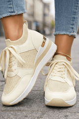 Celestique - Luxe Knit Comfort Sneakers