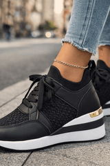 Celestique - Luxe Knit Comfort Sneakers
