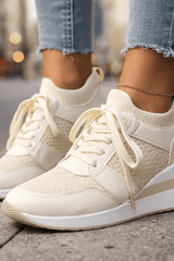 Celestique - Luxe Knit Comfort Sneakers