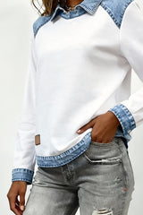 Amelie – Layered Collar Knit Sweater