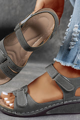 Luna - Comfort Strap Wedge Sandals