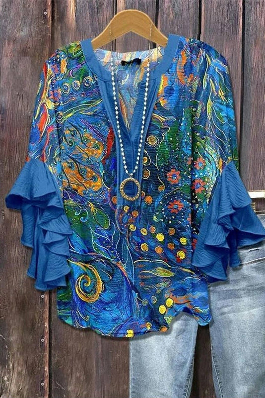 Carla - Flower Shirt