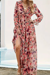 Rosalie – Sunset Bloom Maxi Dress