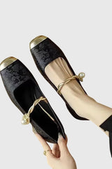 Olivette - Vintage Charm Leather Pumps