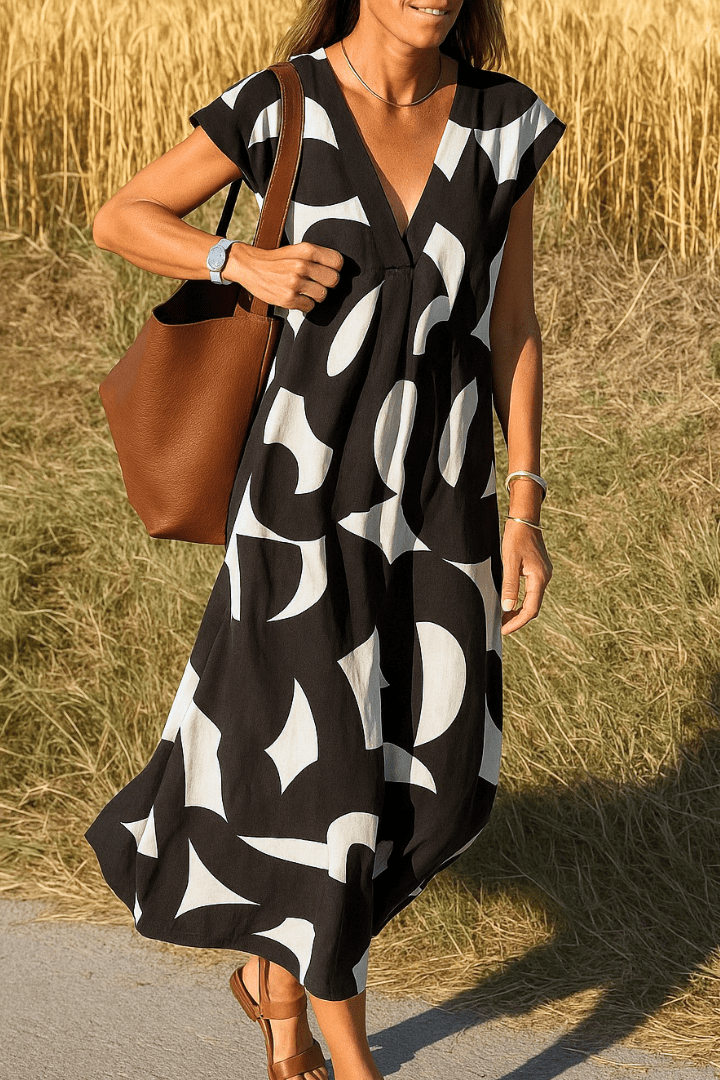 Midnight Muse Dress – Printed Dress