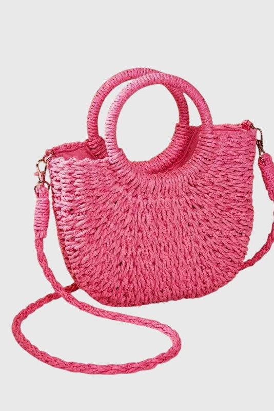 Summer Shoulder Bag - Pink