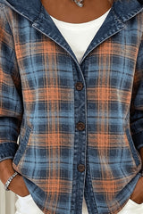 Selora – Hooded Check Overshirt