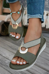Sienna – Comfort Ring Detail Sandals