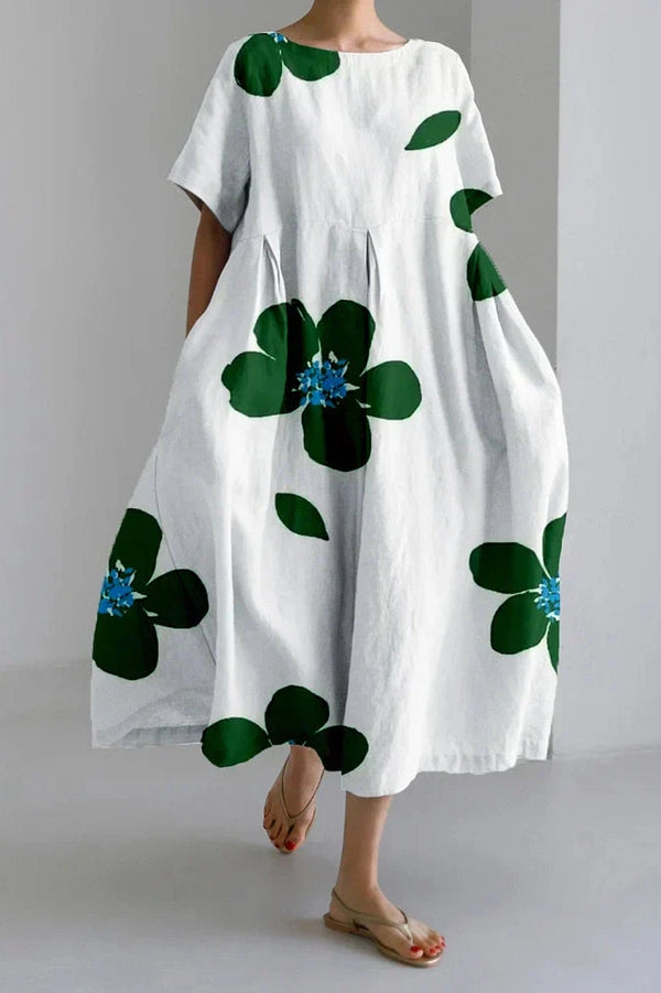 Botanic Calm – Tummy Coverage Dress