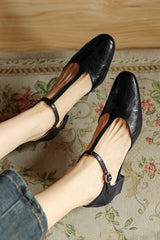 Marovelle - Vintage Leather Pumps