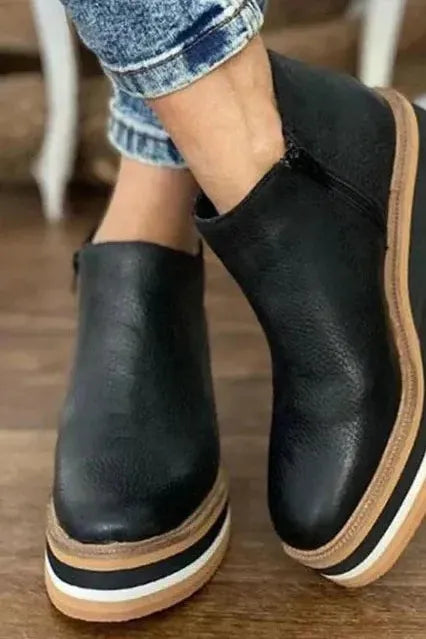Elegant - Leather Boots