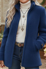 Alessia – Cosy Elegance Teddy Jacket