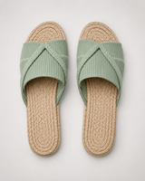 Livia-Cross Strap Espadrille Sandals