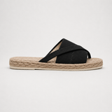 Livia-Cross Strap Espadrille Sandals