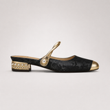 Marcella-Embellished Mary Jane Heels
