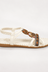 Amara-Beaded Boho Sandals