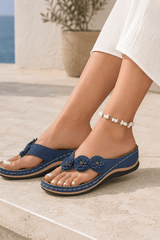 Calista-Floral Comfort Sandals