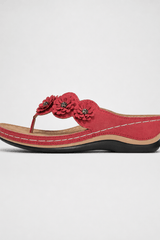 Calista-Floral Comfort Sandals