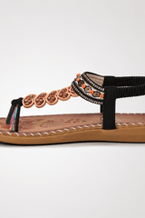 Talia-Embellished Boho Sandals