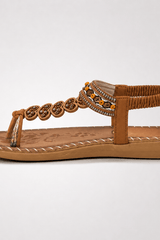 Talia-Embellished Boho Sandals