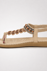 Talia-Embellished Boho Sandals