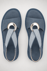 Orlena-Ring Detail Comfort Sandals