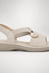 Orlena-Ring Detail Comfort Sandals