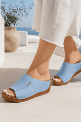 Azura-Open Toe Wedge Sandals