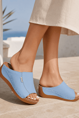 Azura-Open Toe Wedge Sandals
