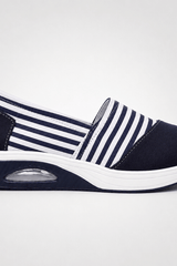 Sabine-Striped Platform Sneakers