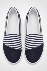 Sabine-Striped Platform Sneakers