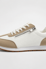 Camille-Zip Detail Sneakers