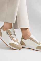 Camille-Zip Detail Sneakers