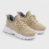 Noira-Fleece Lined Knit Sneakers