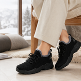 Noira-Fleece Lined Knit Sneakers