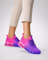 Lyra-Gradient Mesh Sneakers