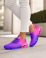 Lyra-Gradient Mesh Sneakers