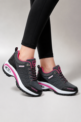 Roxelle-Pink Accent Comfort Sneakers