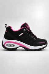 Roxelle-Pink Accent Comfort Sneakers