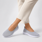 Mireya-Knit Slip-On Flats