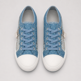 Elaria-Floral Mesh Sneakers
