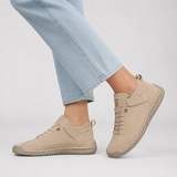 Soraya-Stitched Comfort Sneakers