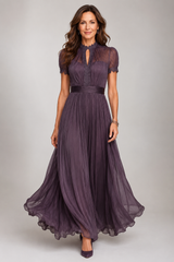 Velmira – Graceful Chiffon Maxi Dress