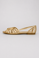 Leona-Gold Strappy Sandals