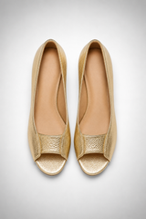 Gianna-Metallic Mule Sandals