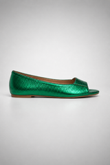 Gianna-Metallic Mule Sandals
