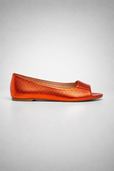 Gianna-Metallic Mule Sandals